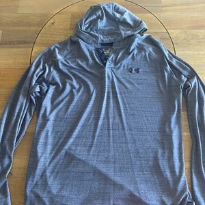 Under Armour Blue Loose/Light Hoodie - XL